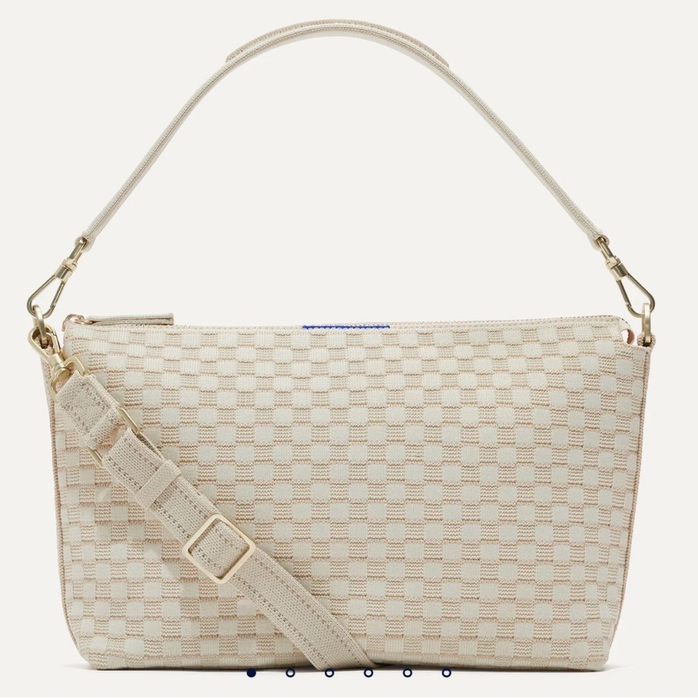 Rothy's Daily Crossbody in White Sand. New with Tags
